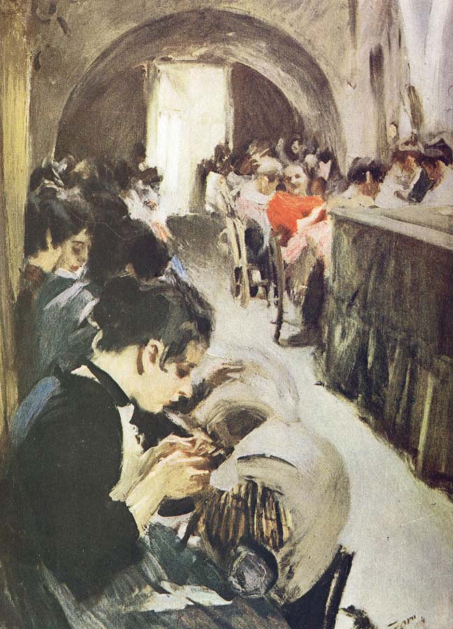 Anders Zorn spetsknypplerskor